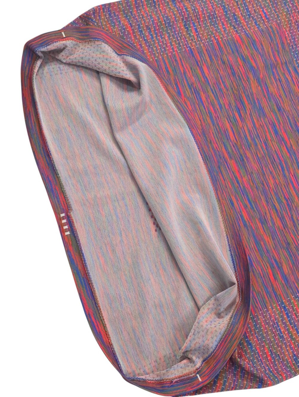 Nike Running Dri-FIT Knit Running Shirt Multicolor Short Sleeve Men L Activewear - Picture 4 of 12